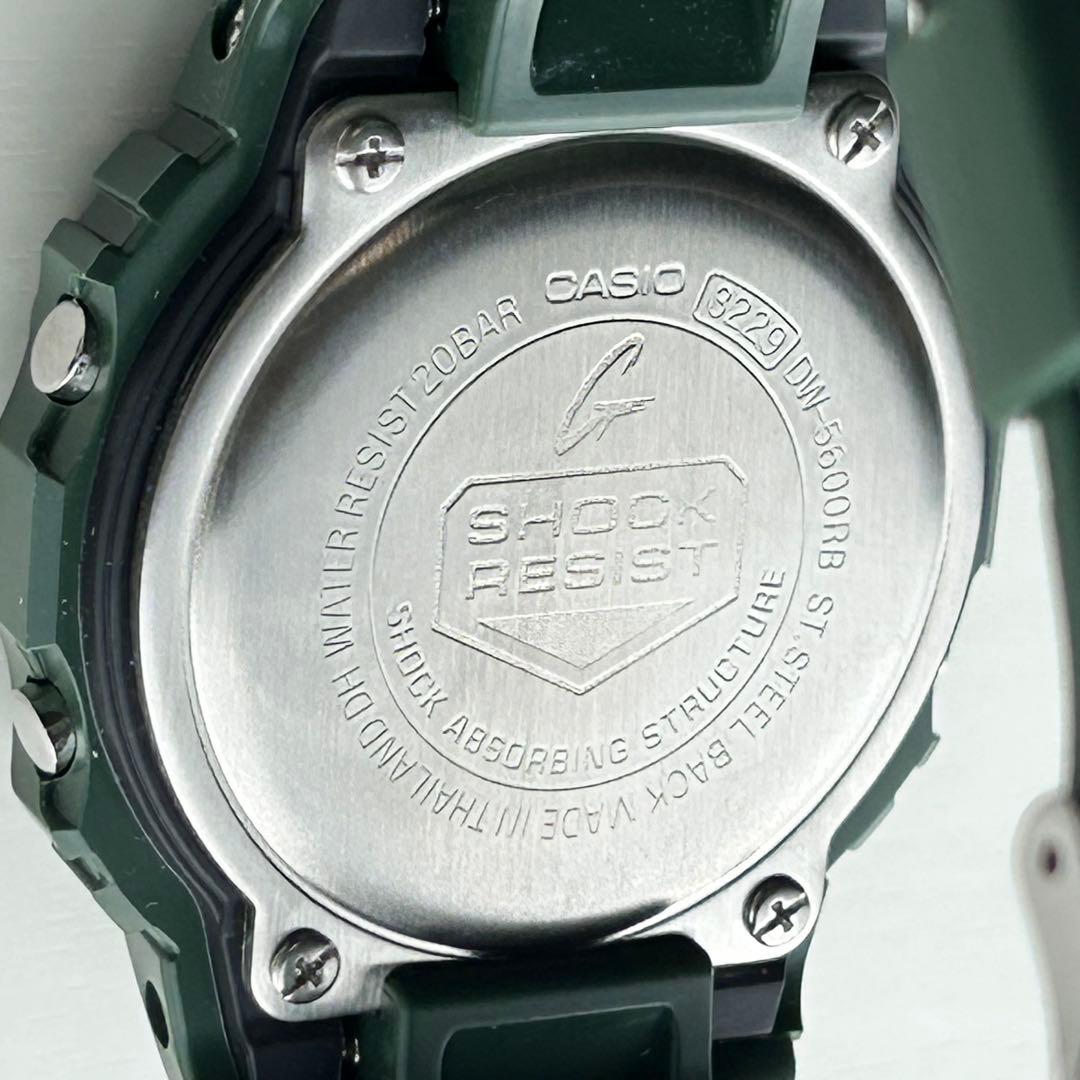 Casio G-Shock DW-5600RB-3JF Green Retro Speed Model Japan Import