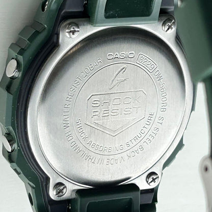 Casio G-Shock DW-5600RB-3JF Green Retro Speed Model Japan Import
