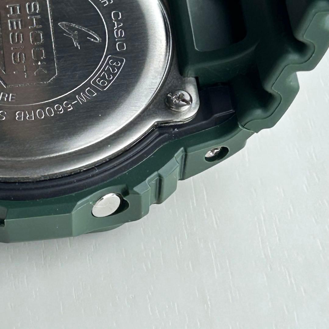 Casio G-Shock DW-5600RB-3JF Green Retro Speed Model Japan Import