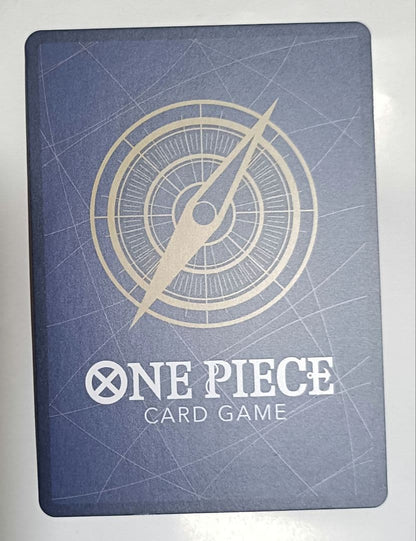 Bandai One Piece Film Red Premium Card Utah collectible with white stain on back from Japan import