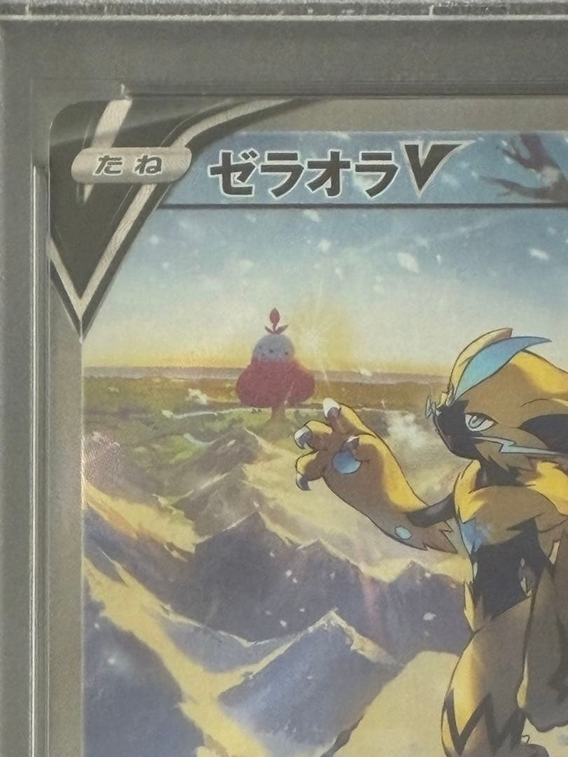 PSA 10 graded Pokemon Zeraora V SA SR trading card with black geist from Japan import