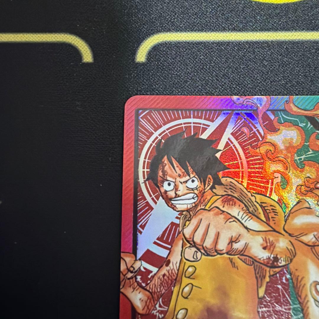 One Piece Monkey D. Luffy and Portgas D. Ace Leader Parallel trading card from Japan import single card