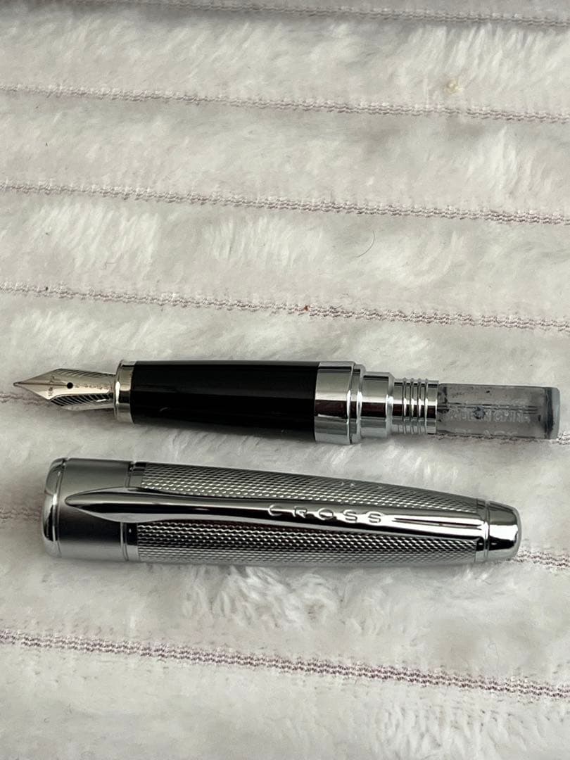 Cross Pen Set with 18K 750 Gold Fountain Pen and Ballpoint Pen