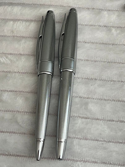 Cross Pen Set with 18K 750 Gold Fountain Pen and Ballpoint Pen