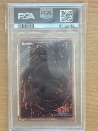Yugioh Revolver Dragon Relief PSA10 graded card from Japan in protective sleeve