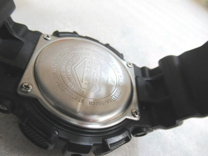 Casio G-Shock GA-100CB-1AJF Watch in Black and Blue