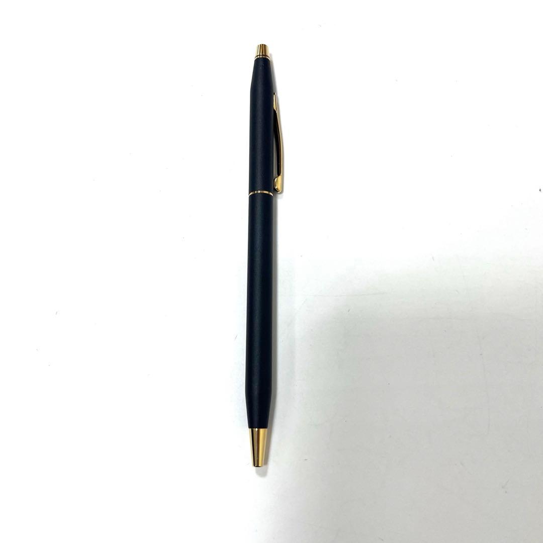Cross Classic Century Ballpoint Pen Keyring Gift Set Black Ink Slim Body Japan Import