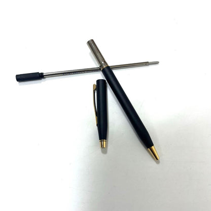 Cross Classic Century Ballpoint Pen Keyring Gift Set Black Ink Slim Body Japan Import