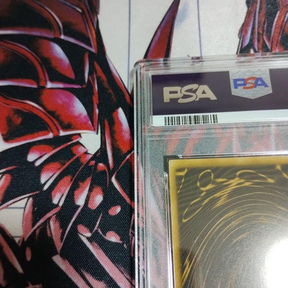 Yu-Gi-Oh G4 Slifer the Sky Dragon PSA9 Secret Rare Second Season GB Promo Card Japanese import