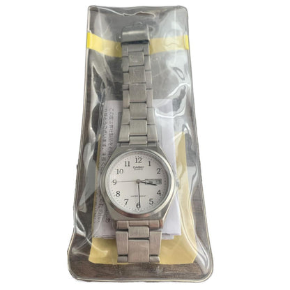 Casio Collection ANA-HK1 Quartz Watch Model 1333 Silver Dial and Band — Japan Import