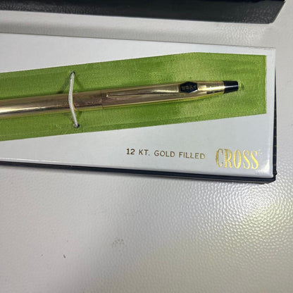 Cross Since1846 10KT 12KT Gold Ballpoint Pen Set - Japan Import