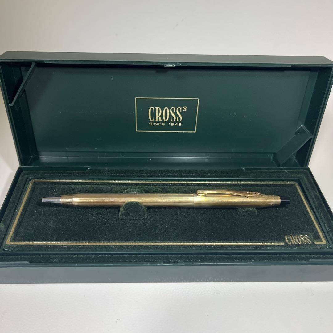 Cross Since1846 10KT 12KT Gold Ballpoint Pen Set - Japan Import
