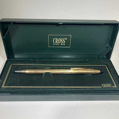 Cross Since1846 10KT 12KT Gold Ballpoint Pen Set - Japan Import