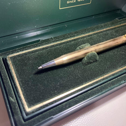 Cross Since1846 10KT 12KT Gold Ballpoint Pen Set - Japan Import