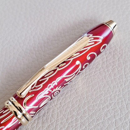 Cross Special Edition Year of the Rooster Cap Ballpoint Pen AT0045-45 — Japan Import