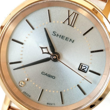 Casio Sheen Shs-D300 Sapphire Crystal Solar Powered Watch
