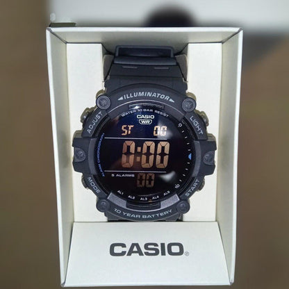Casio Digital Quartz Watch 3502 AE-WH1500 with Reversed LCD Body Only Japan Import