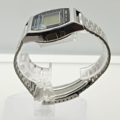 Casio H101 Vintage Digital Chronograph Watch with Battery Replacement — Japan Import