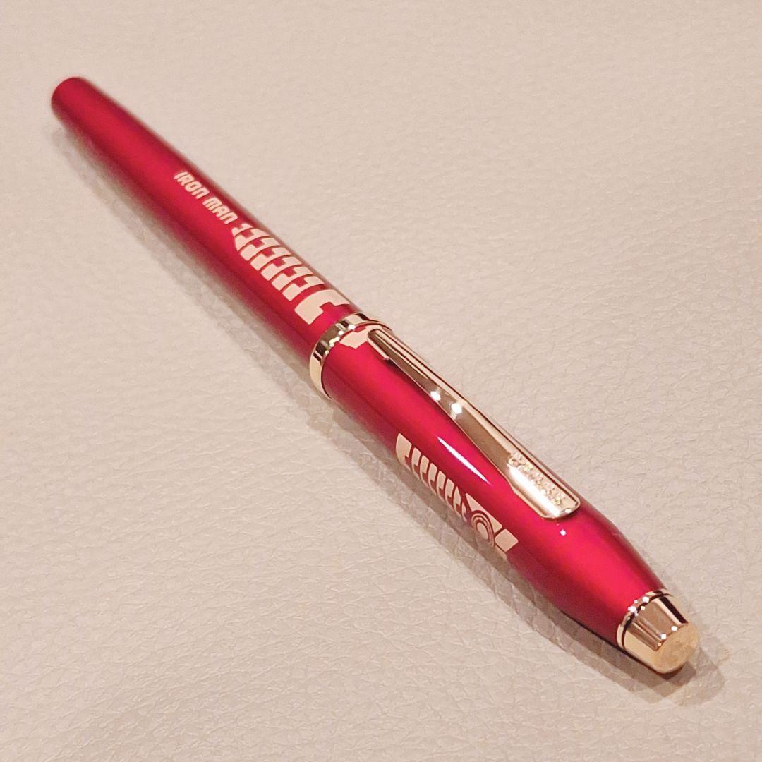 Cross Century II Marvel Iron Man metal ballpoint pen model AT0085D-105 with cap and accessories