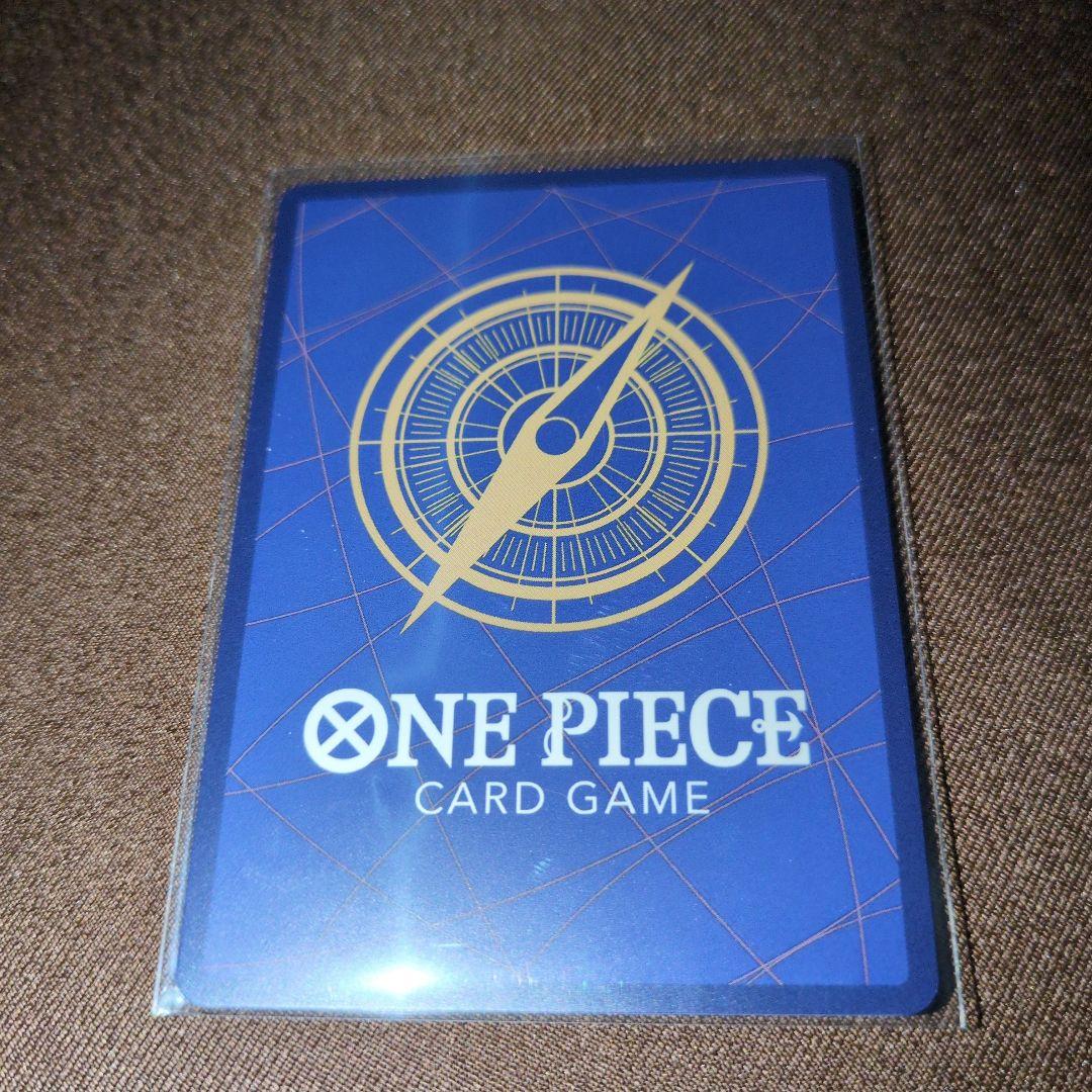 One Piece Trafalgar Law Secret Rare SEC card OP10-119 showing character and stats from Japan import