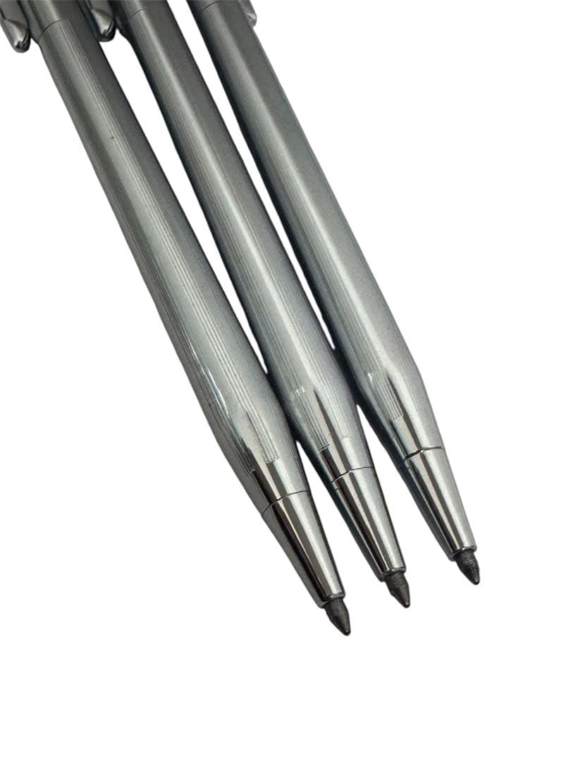 Cross Classic Century Ballpoint Pen Set of 3 Silver Color