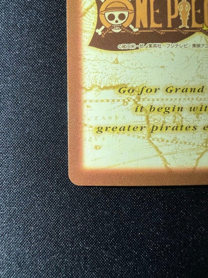 One Piece Hyper Battle H18 Chopper Carddas old Japanese trading card with visible wear and age marks