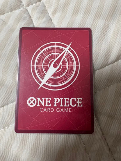 One Piece Card Kessen no Kizuna Yamato Leader Parallel OP16-079 Japanese edition card in protective sleeve