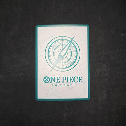 One Piece Card Game card featuring character Kin Don Teach from the One Piece series