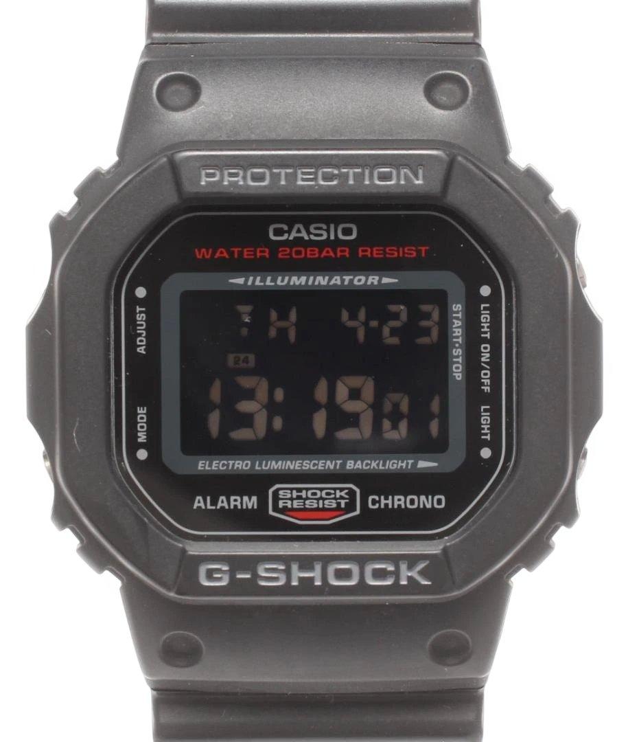 Casio Watch Series Black & Red Series DW-5600 Digital Quartz 20 ATM Water Resistant Japan Import