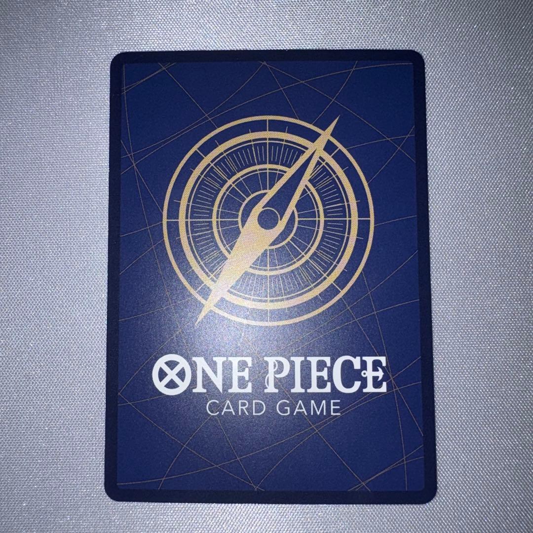 Monkey D. Luffy One Piece promotional card from Mos Burger collaboration stored in sleeve and coin case
