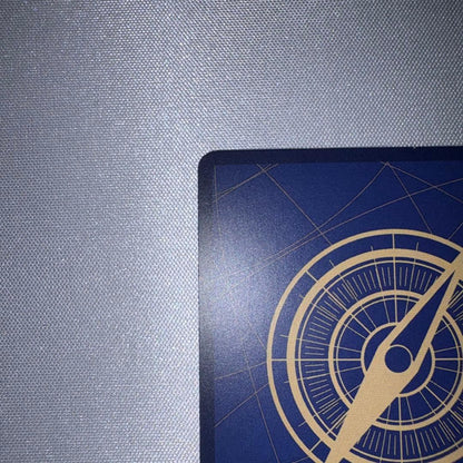 Monkey D. Luffy One Piece promotional card from Mos Burger collaboration stored in sleeve and coin case