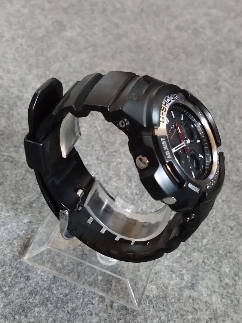 Casio G-Shock Tough Solar AWG-M100-1AJF Standard Model Black Dial , Japan Import