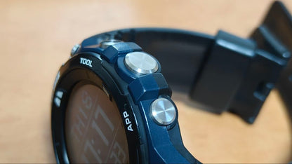 Casio Pro Trek Smart WSD-F20 Digital Watch with Black Front and Navy Sides — Japan Import
