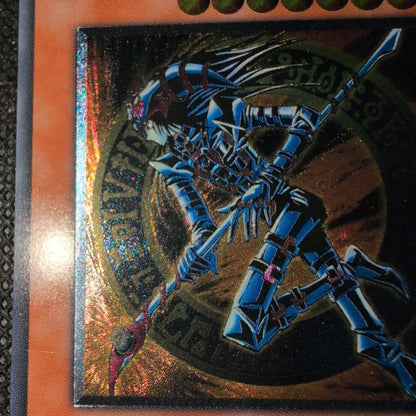 Yu-Gi-Oh Black Luster Soldier Old Relief style Ultimate Rare card Japan Import in very good condition