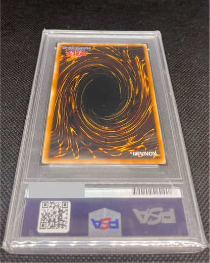 Yu-Gi-Oh Black Magician Relief Ultimate Japanese card graded PSA 9 from the Black Magician series