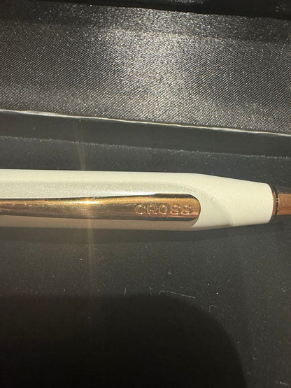 Cross Century II Pearl White Lacquer Ballpoint Pen