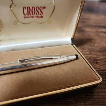 Cross Century silver sterling silver mechanical pencil 0.9mm with Silver925 mark and 14K original case