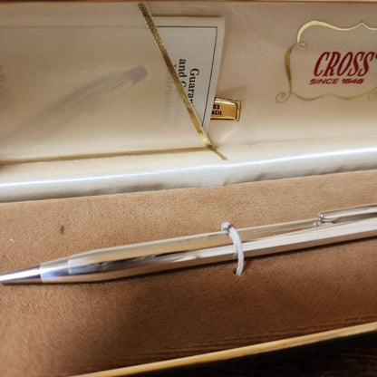 Cross Century silver sterling silver mechanical pencil 0.9mm with Silver925 mark and 14K original case