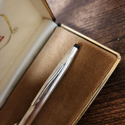 Cross Century silver sterling silver mechanical pencil 0.9mm with Silver925 mark and 14K original case
