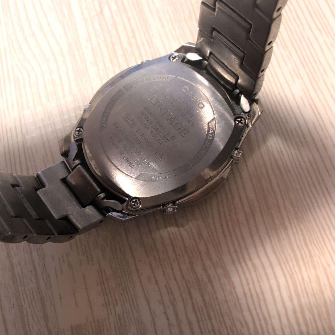 Casio Lineage Radio Wave Solar Date Watch Gold Model LIW-M610TDS — Japan Import