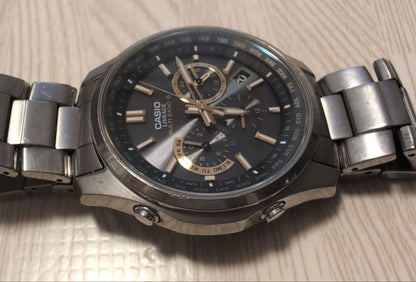 Casio Lineage Radio Wave Solar Date Watch Gold Model LIW-M610TDS — Japan Import