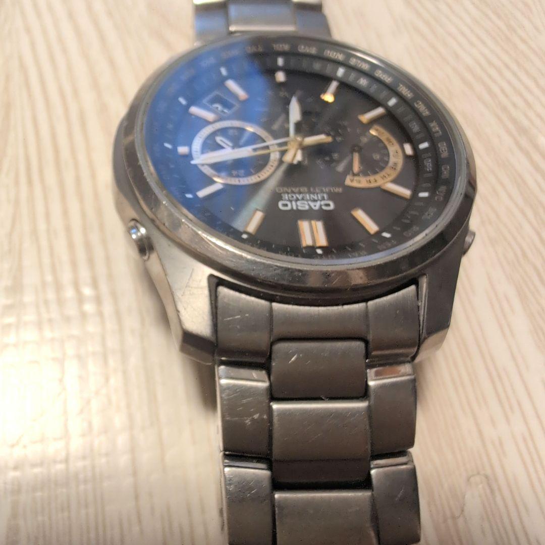 Casio Lineage Radio Wave Solar Date Watch Gold Model LIW-M610TDS — Japan Import