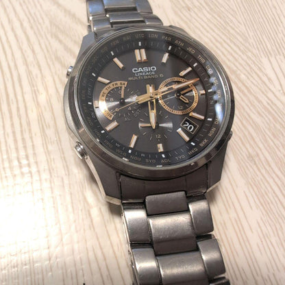 Casio Lineage Radio Wave Solar Date Watch Gold Model LIW-M610TDS — Japan Import