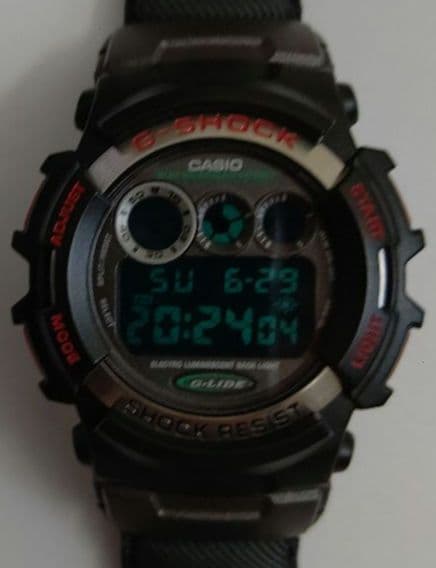 Casio G-Shock G-Lide GL-110V-3JF Nylon Band Outdoor Watch — Japan Import