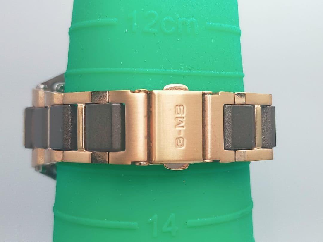 Casio G-MS MSG-W200CG Radio-Controlled solar watch with Rose Gold tone