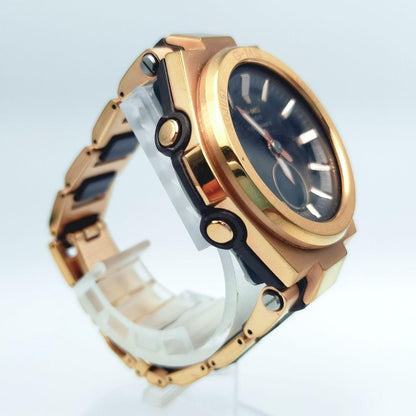 Casio G-MS MSG-W200CG Radio-Controlled solar watch with Rose Gold tone