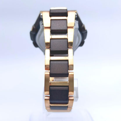 Casio G-MS MSG-W200CG Radio-Controlled solar watch with Rose Gold tone