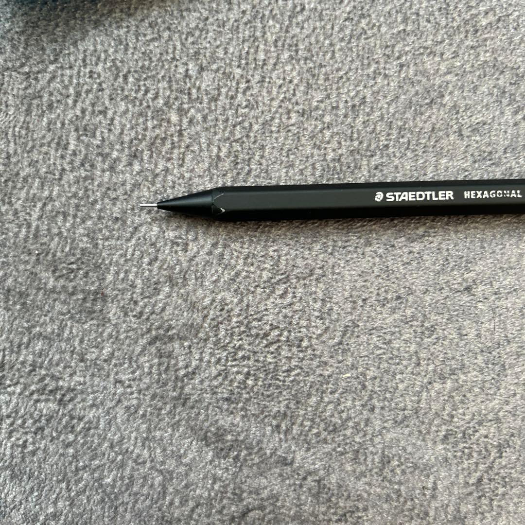 CROSS Hexagonal Mechanical Pencil Bulk Black Metal Model - Japan Import