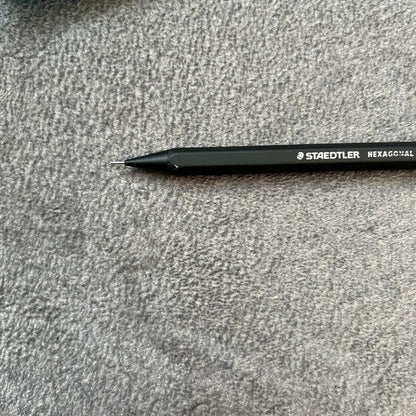 CROSS Hexagonal Mechanical Pencil Bulk Black Metal Model - Japan Import