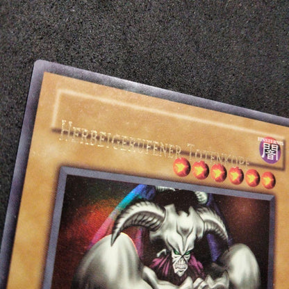 Henri Unlimited G003 Demon Summon Card early German version with name shift error ultra rare misprint